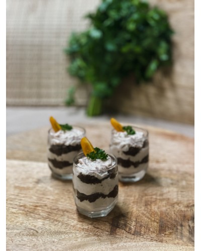 Verrine surimi tapenade olives - LA PIÈCE