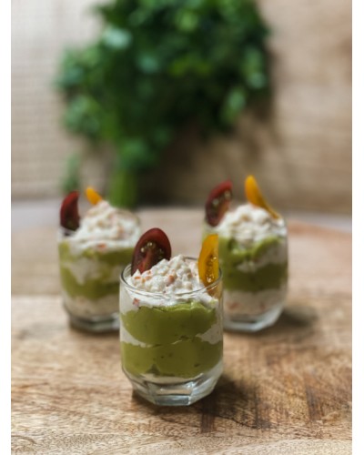 Verrine thon guacamole - LA PIÈCE