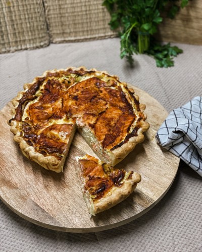 Quiche au saumon - LA PART