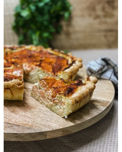 Quiche au saumon - LA PART